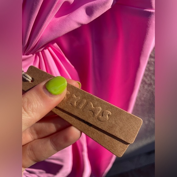 Skims recycled swim sarong skirt in light pink New with Tags! - Picture 6 of 6